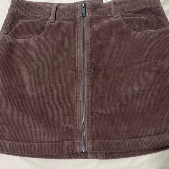American Eagle Outfitters Dresses & Skirts - NWT American Eagle Outfitters Corduroy Mini Skirt in Plum Size 12